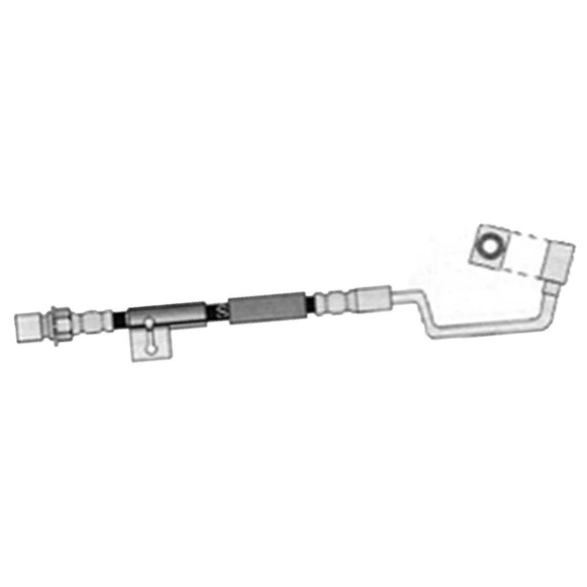 Mangueira Flexível de Freio Dianteiro para Chevrolet Blazer e Silverado - Norflex - 4073A - (8)