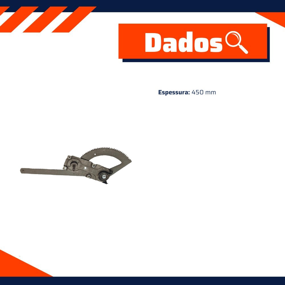 Máquina do Vidro Mecânico para Mercedes-Benz OF-1113 - Micro - 50141 - (2)