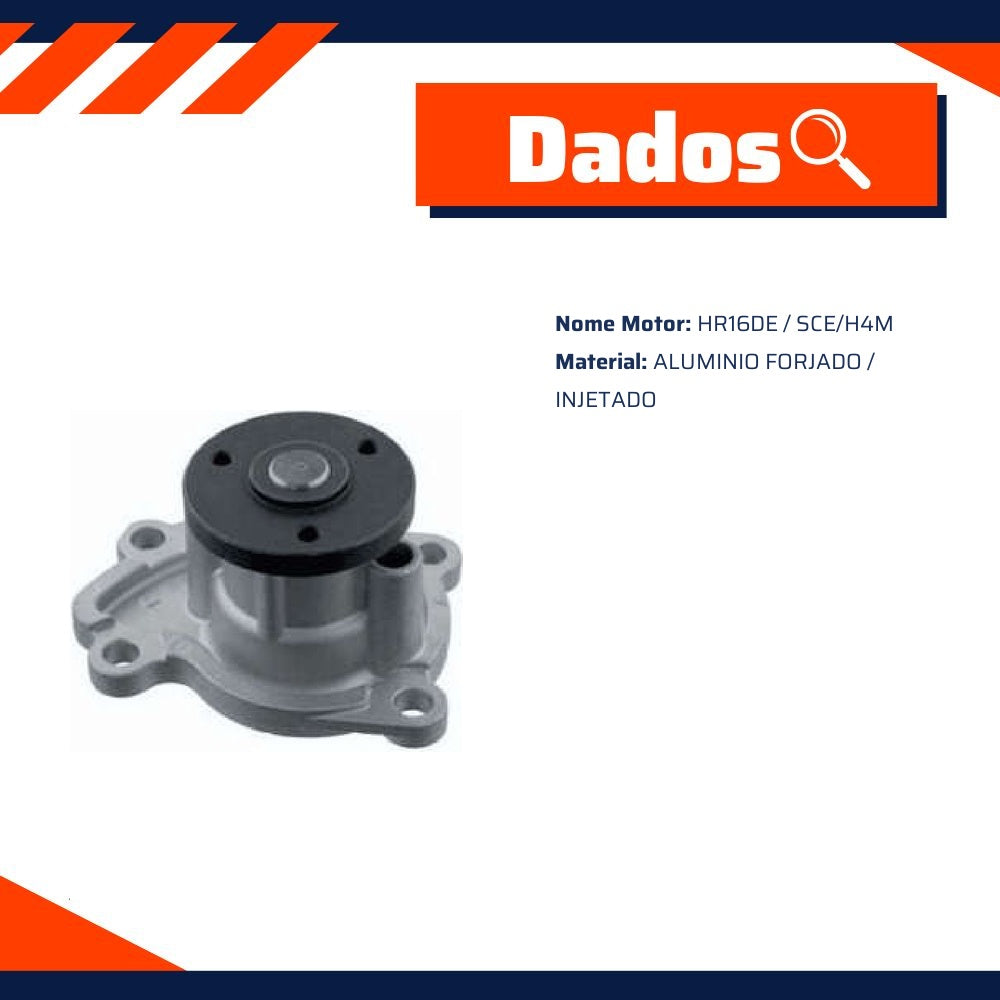 Bomba D'Água para Nissan March e Versa - Indisa - 504506 - (2)