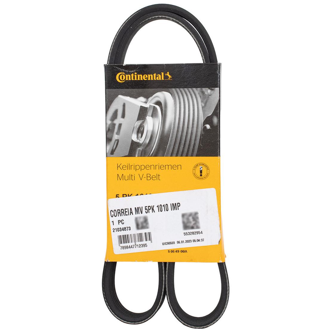 Correia de Acessórios Multi V 5 Lâminas - CONTITECH - 5PK1010 - (1)
