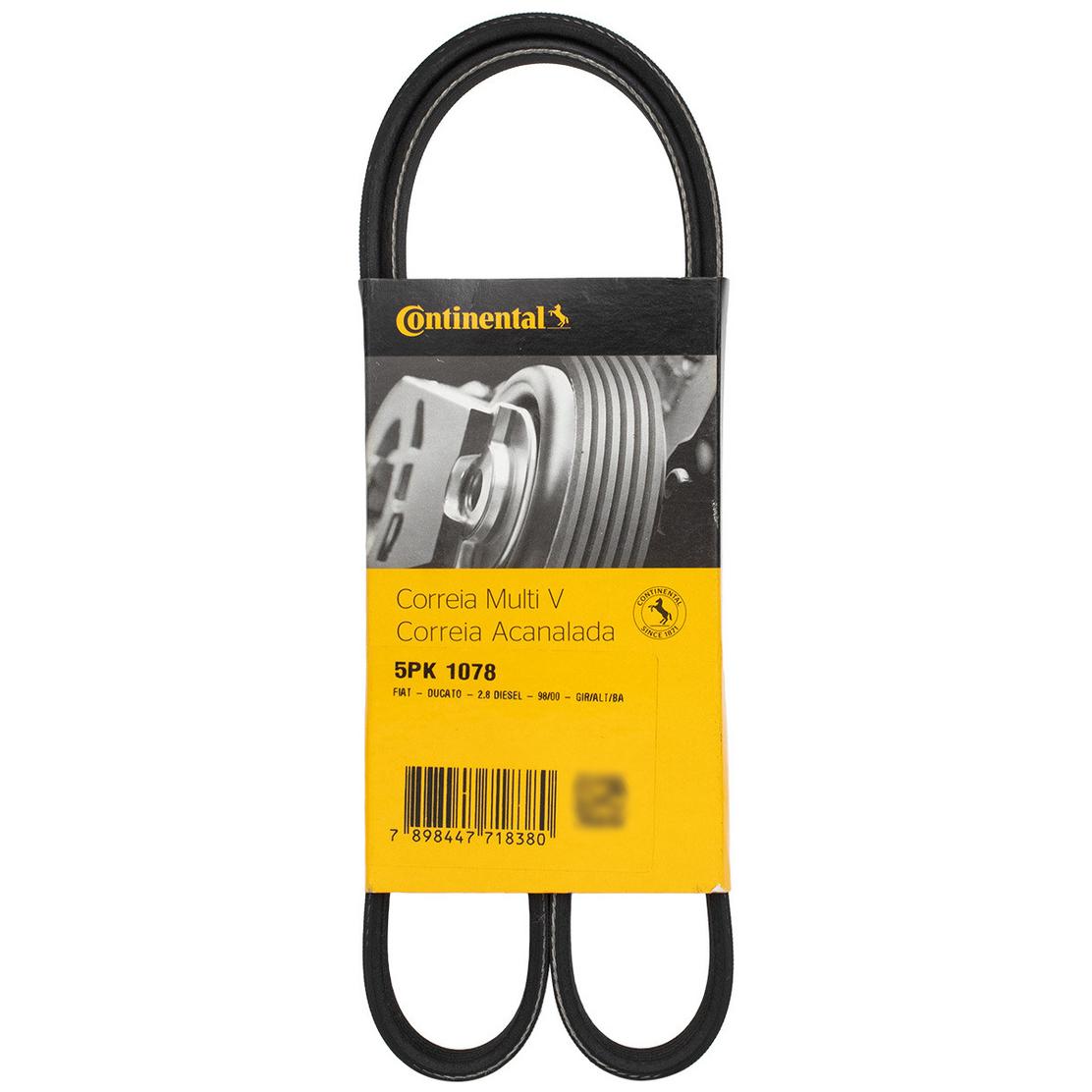 Correia Acessórios Micro V 18x1078mm - Contitech - 5PK1078 - (1)