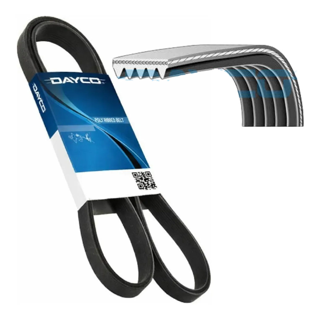 Correia de acessórios Poly-V - DAYCO - 5PK995 - (1)