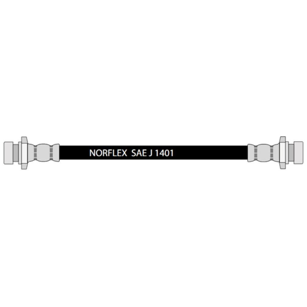 Mangueira Flexível de Freio Traseiro - Norflex - 6012 - (1)