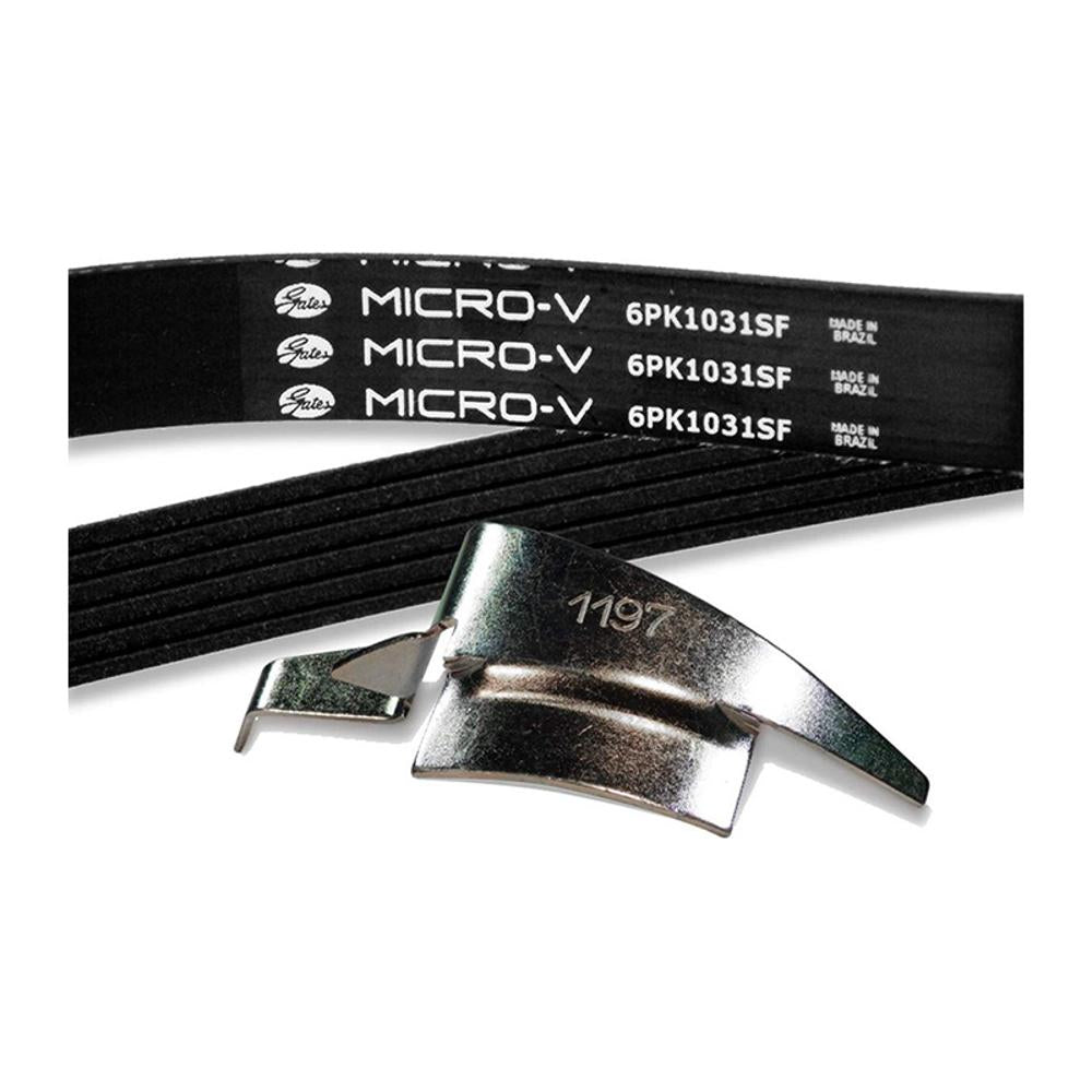 Correia de Acessórios Micro-V PK 6 Lâminas 1031mm - GATES - 6PK1031SF - (2)