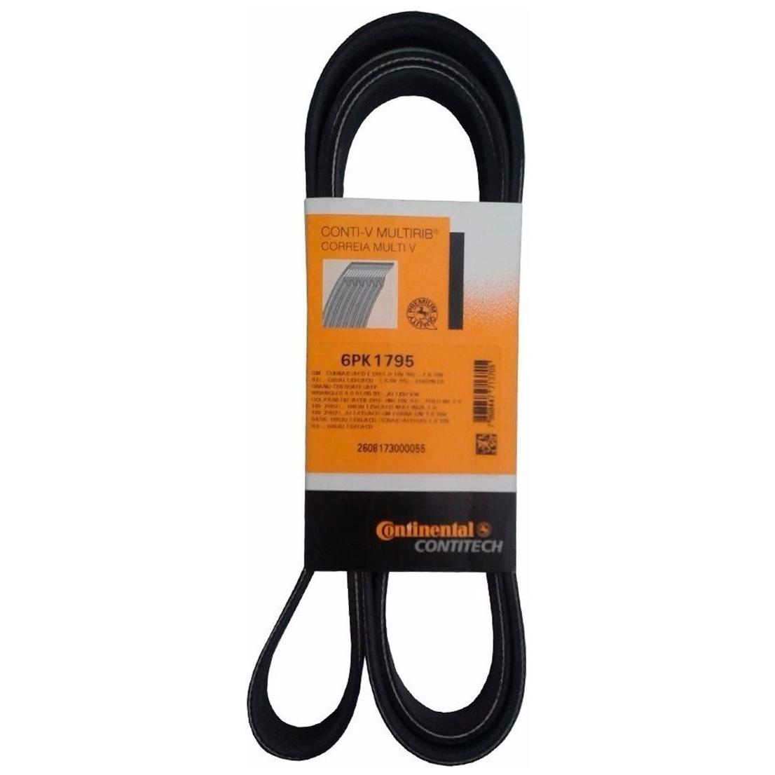 Correia acessórios Multi V - Continental Contitech - 6PK1795 - (1)