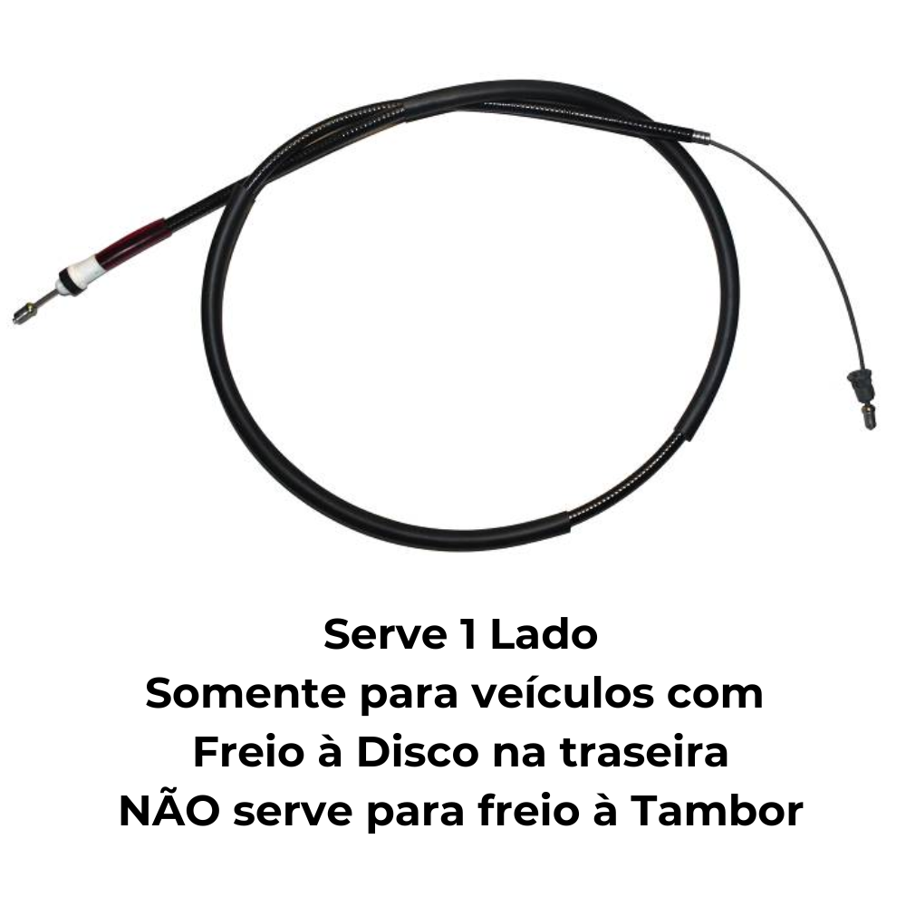 Cabo de Comando do Freio de Mão  - IKS - 7281 - (2)