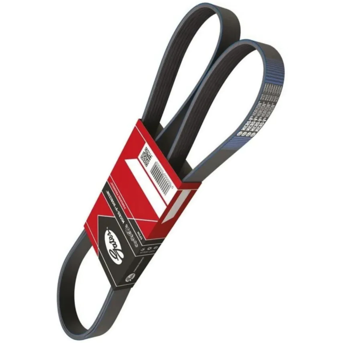 Correia de Acessórios Micro V 7 Aletas para Land Rover Defender - Gates - 7PK1580 - (5)