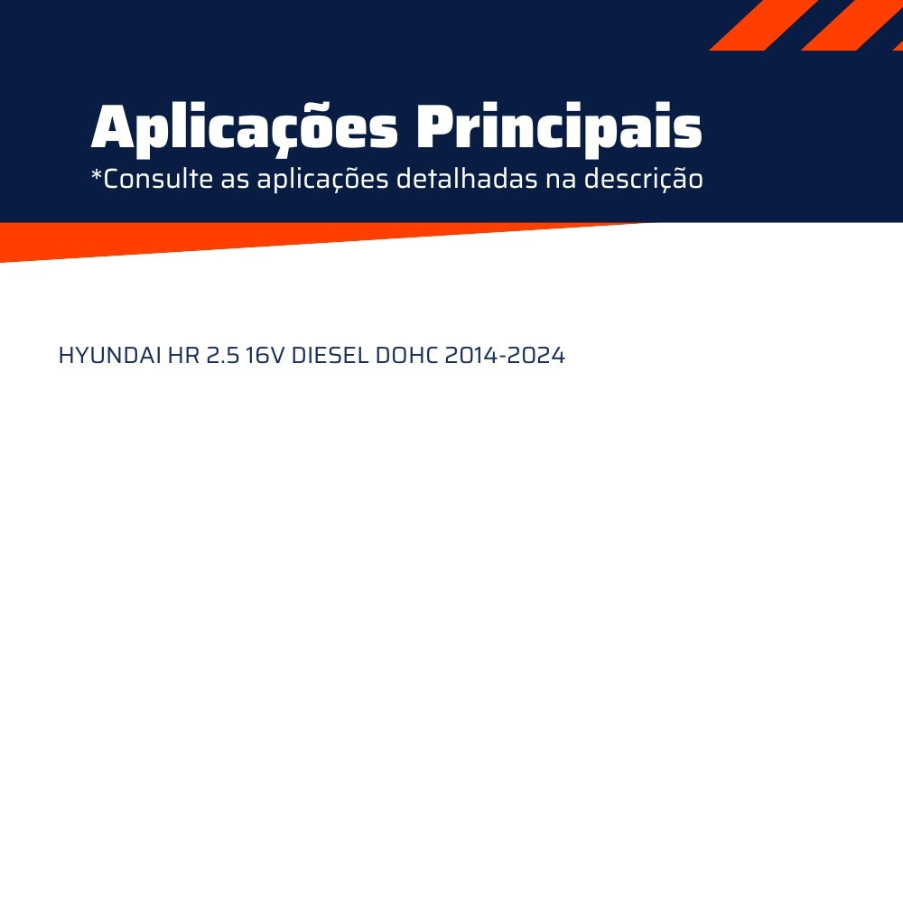 Correia de Acessórios Poly-V 7 Estrias para Hyundai HR - Dayco - 7PK1650S - (2)