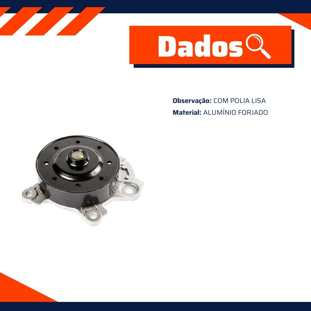 Bomba D'Água para Toyota Corolla - Indisa - 904511 - (2)