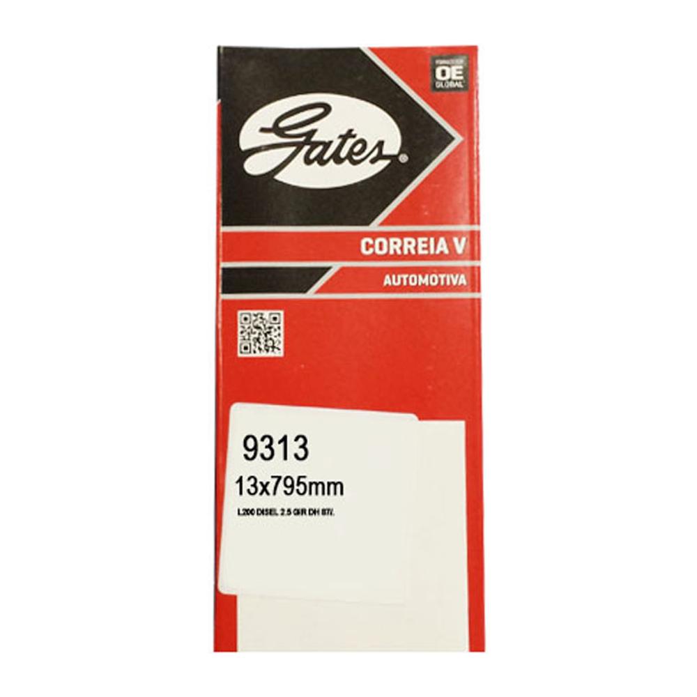 Correia de Acessórios direção hidráulica - GATES - 9313 - (1)