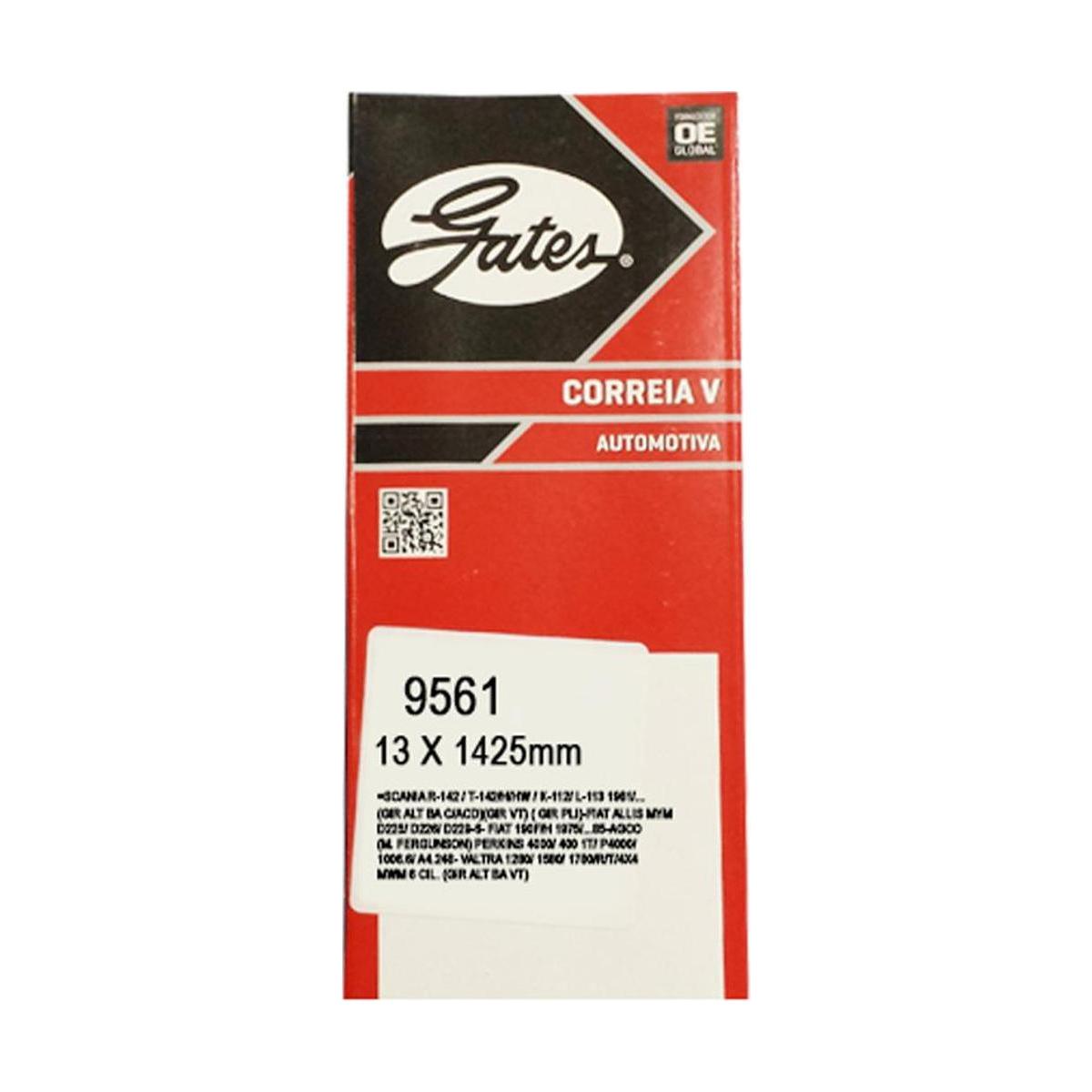 Correia de Acessórios - GATES - 9561 - (1)