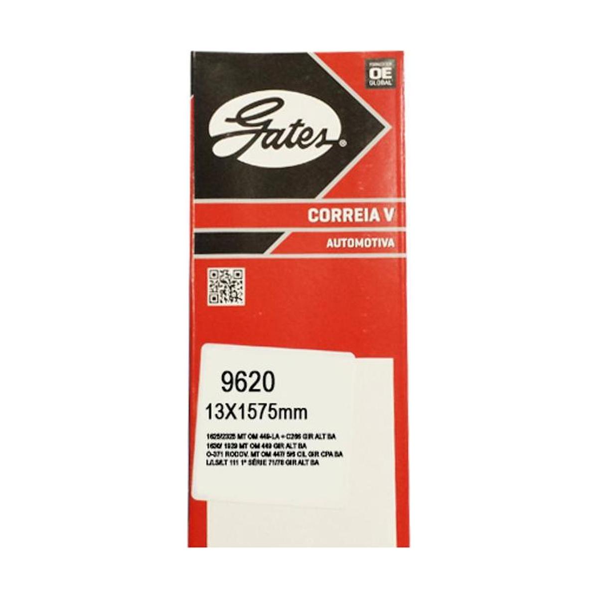 Correia de Acessórios V 13x1575 - GATES - 9620 - (1)