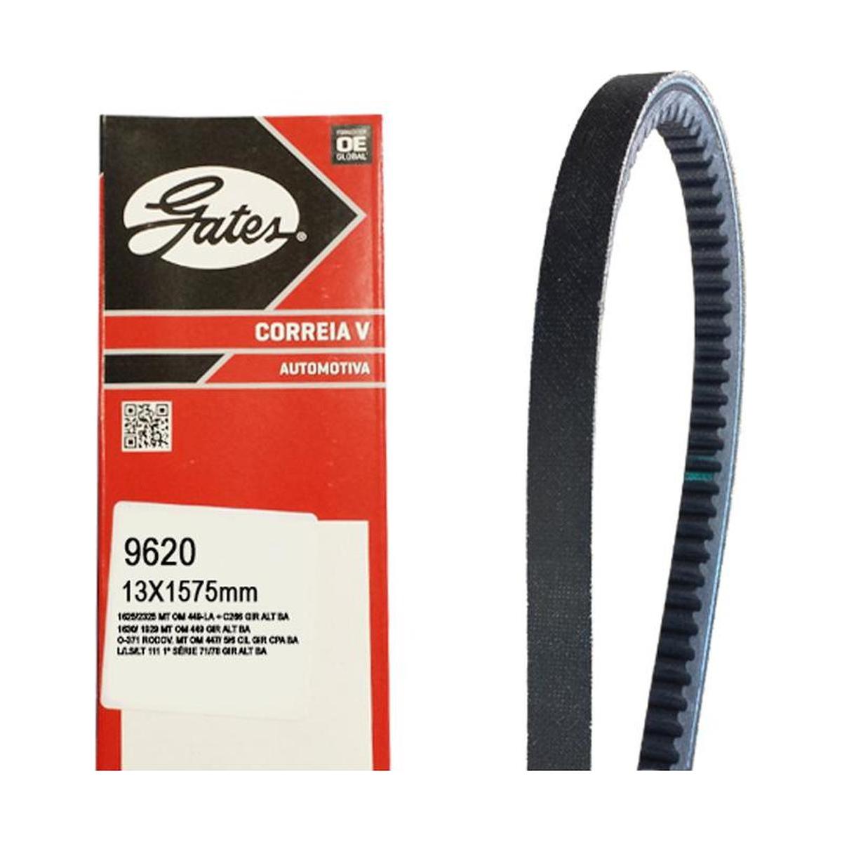 Correia de Acessórios V 13x1575 - GATES - 9620 - (2)