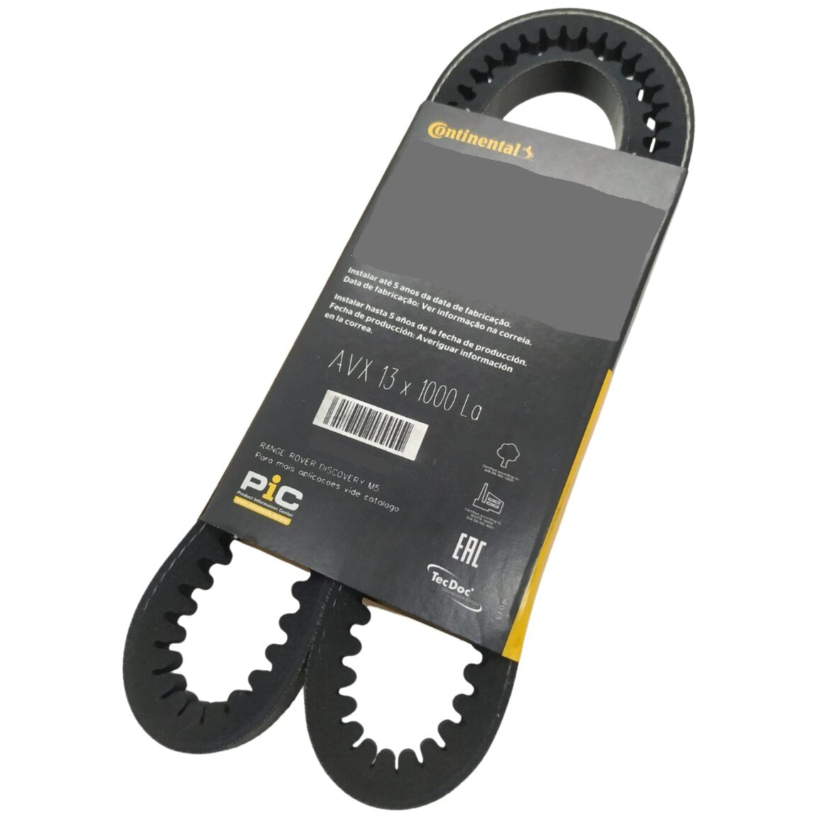 Correia de Acessórios - Continental Contitech - AVX13X1000 - (1)