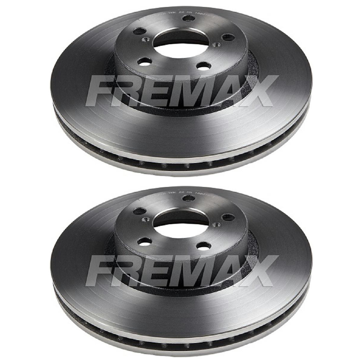 Par Disco de Freio Dianteiro Ventilado - Fremax - BD0033 - (1)