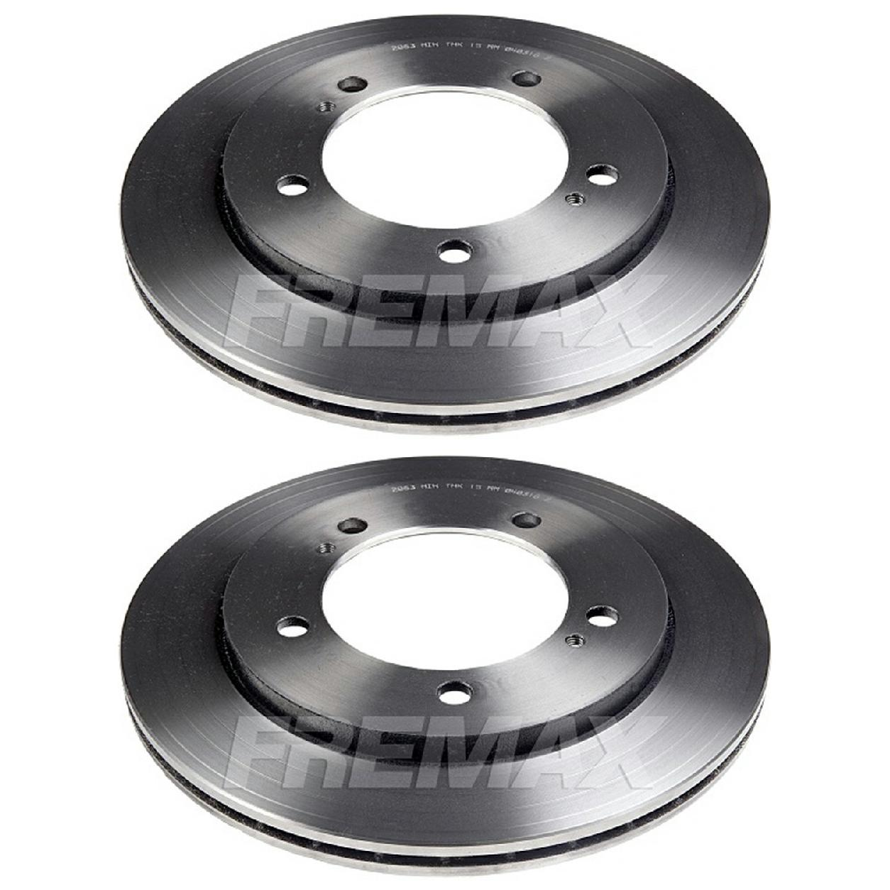 Par Disco de Freio Dianteiro Ventilado - Fremax - BD2863 - (1)