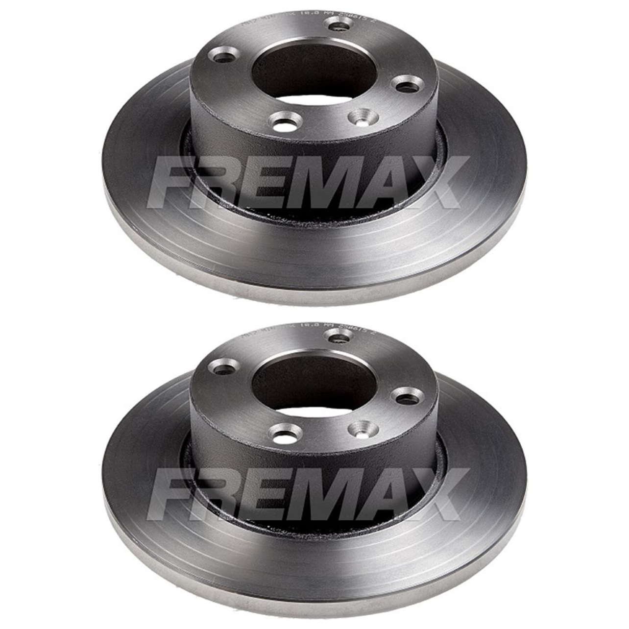 Par Disco de Freio Traseiro - Fremax - BD7812 - (1)