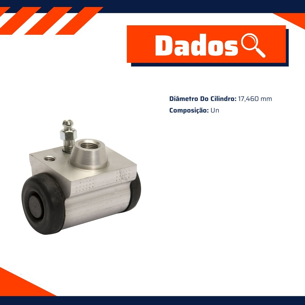 Cilindro de Roda - Controil - C-3537 - (1)
