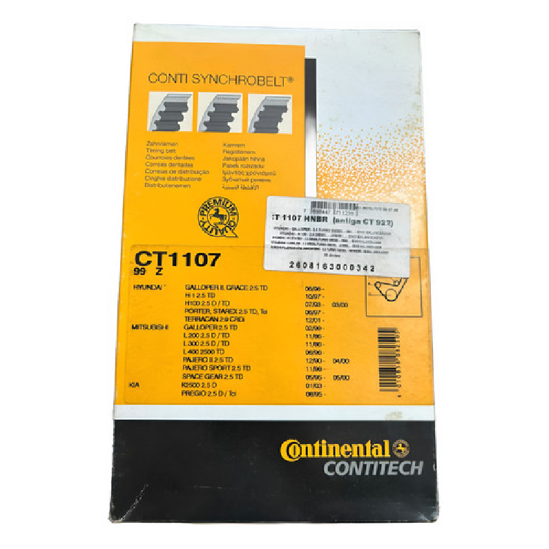 Correia Dentada Sincronizadora - Contitech - CT1107 - (1)