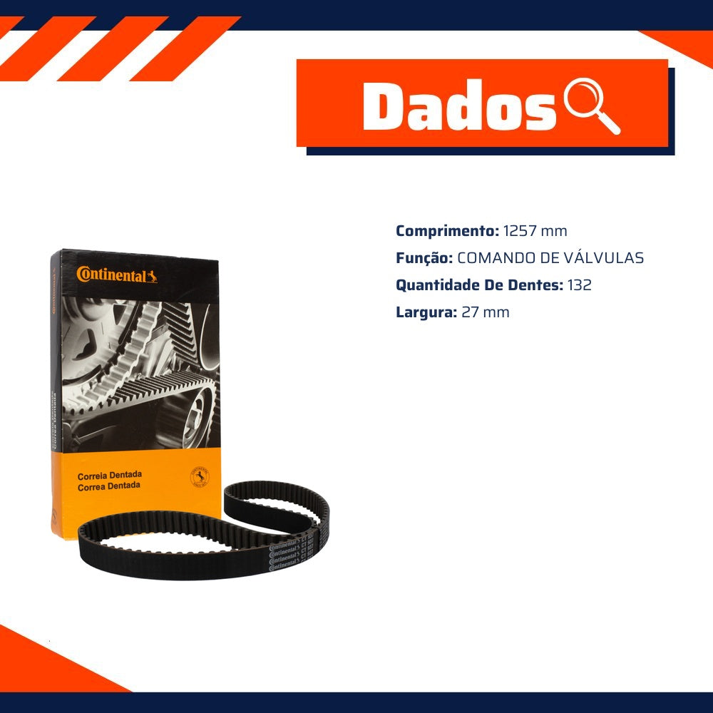 Correia Dentada Sincronizadora - Contitech - CT1126 - (1)