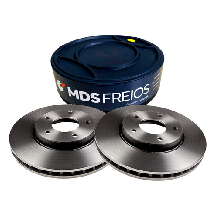 Disco de Freio Dianteiro Ventilado - MDS - D087E - (1)