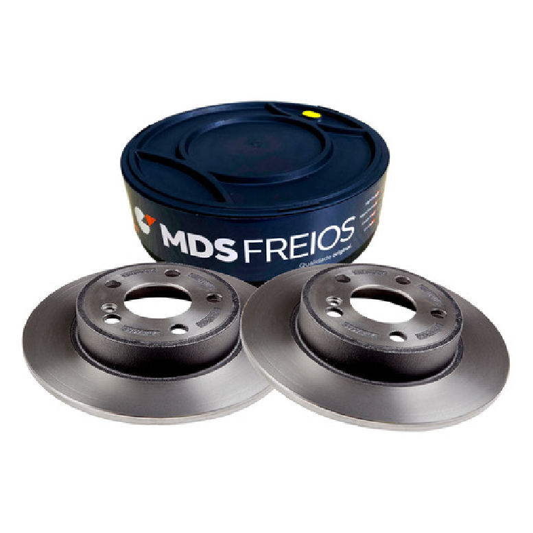 Disco de Freio Traseiro Sólido - MDS - D087F - (1)