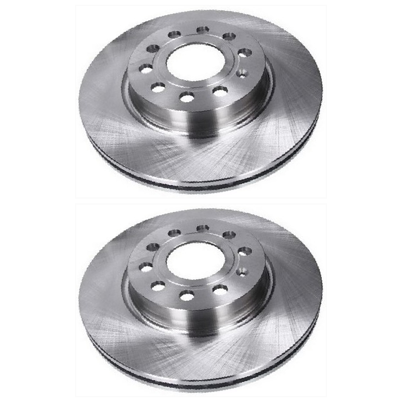 Par Disco de Freio Dianteiro Ventilado - MDS - D251A - (1)