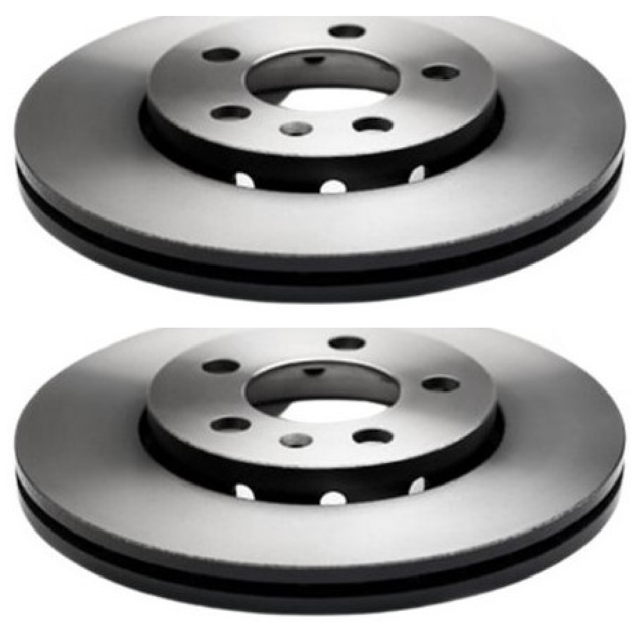 Par Disco de Freio Dianteiro Ventilado - MDS - D28C - (1)
