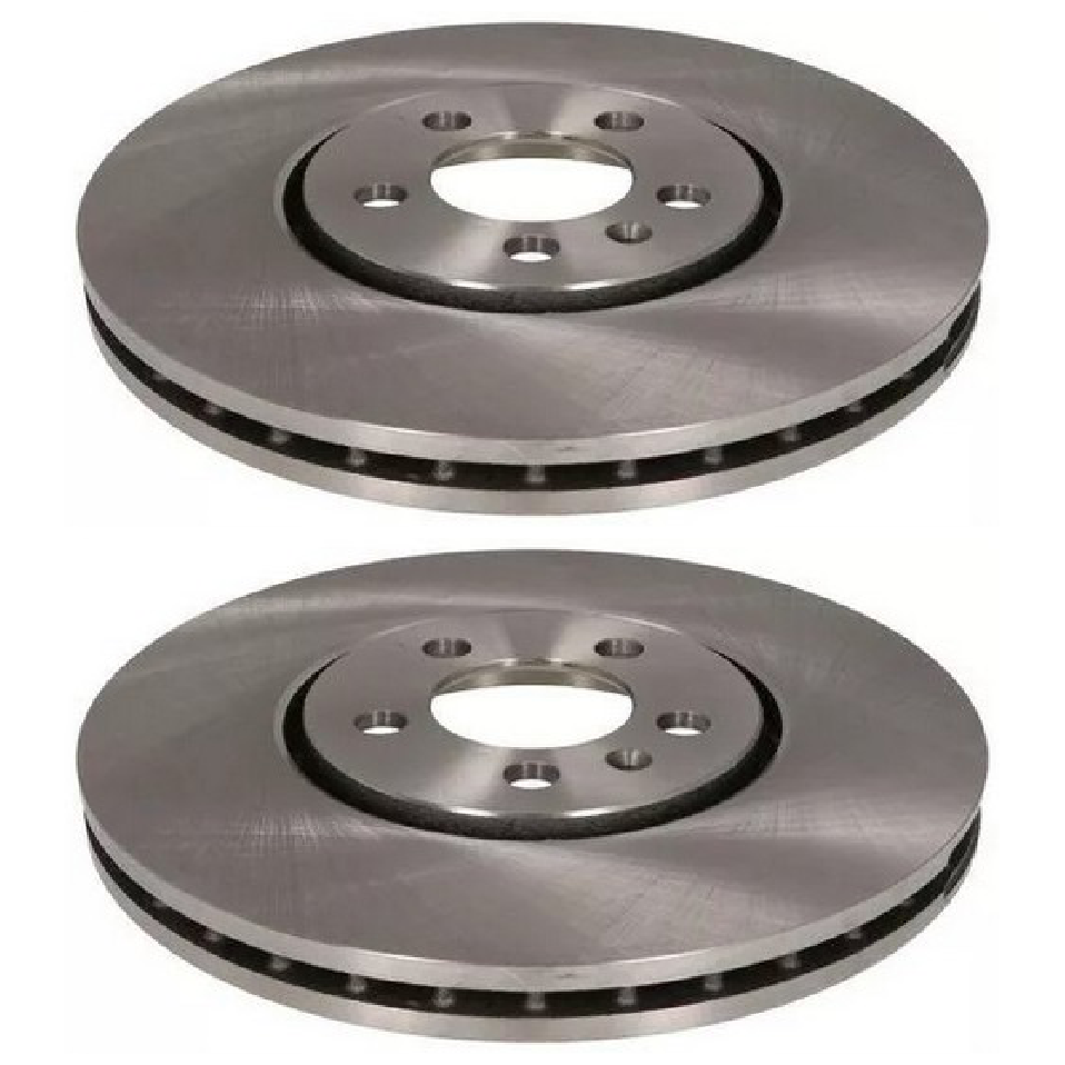 Par Disco de Freio Dianteiro Ventilado - MDS - D301C - (1)