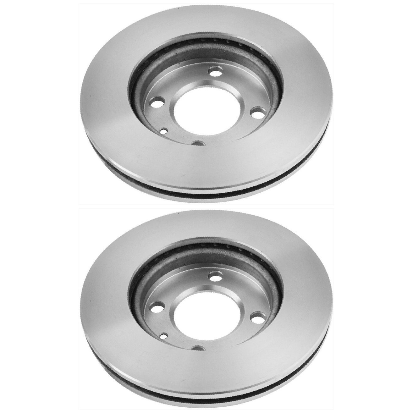 Par Disco de Freio Dianteiro Ventilado - MDS - D31F - (1)