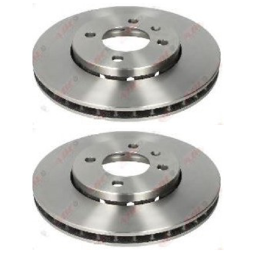 Par Disco de Freio Dianteiro Ventilado - MDS - D31G - (1)