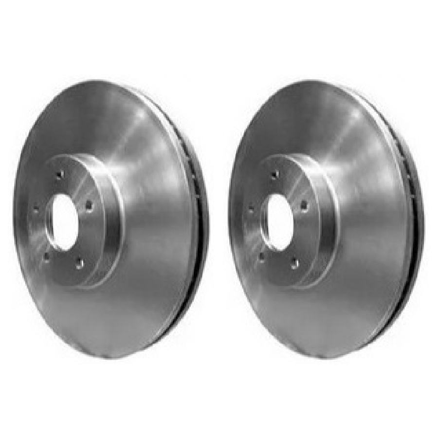 Par Disco de Freio Dianteiro Ventilado - MDS - D325 - (1)