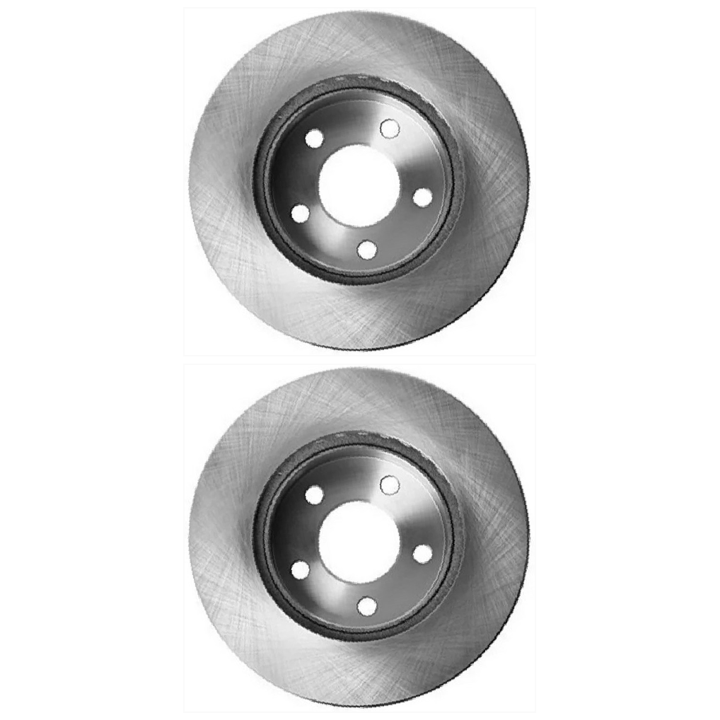 Par Disco de Freio Dianteiro Ventilado - MDS - D33B - (1)