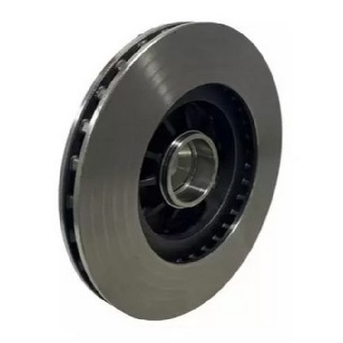 Par Disco de Freio Dianteiro Ventilado - MDS - D33C - (2)