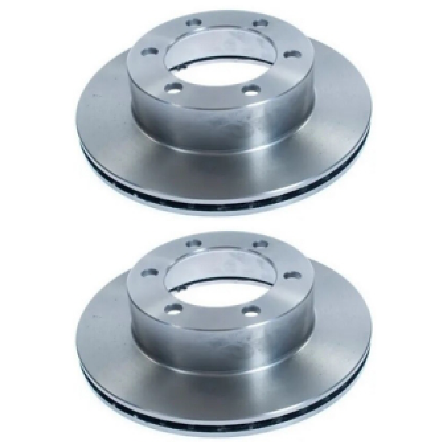 Par Disco de Freio Dianteiro Ventilado - MDS - D343A - (1)