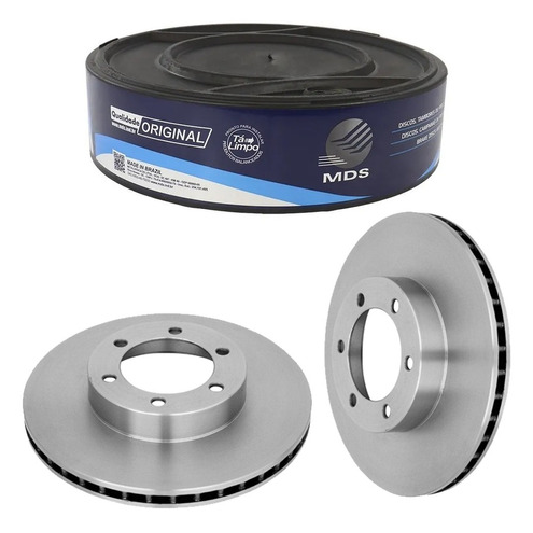Disco de Freio Dianteiro Ventilado - MDS - D343G - (1)