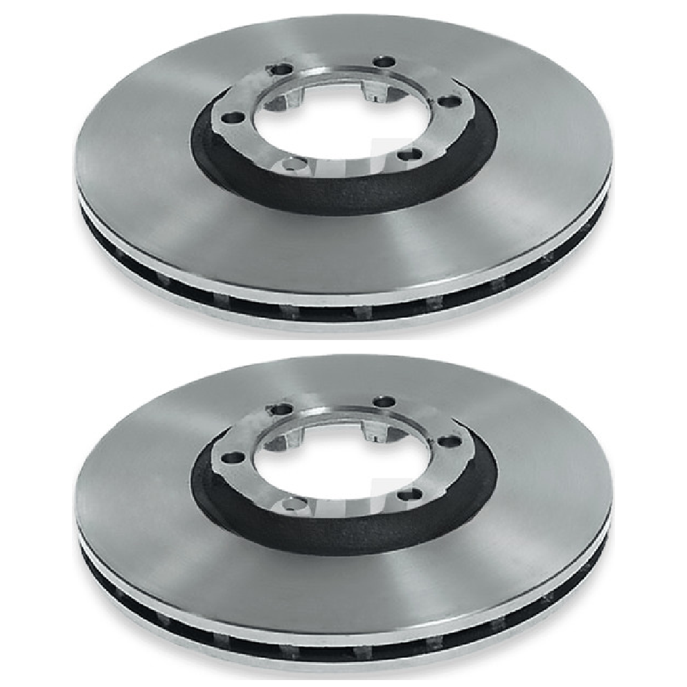 Par Disco de Freio Dianteiro Ventilado - MDS - D377A - (1)