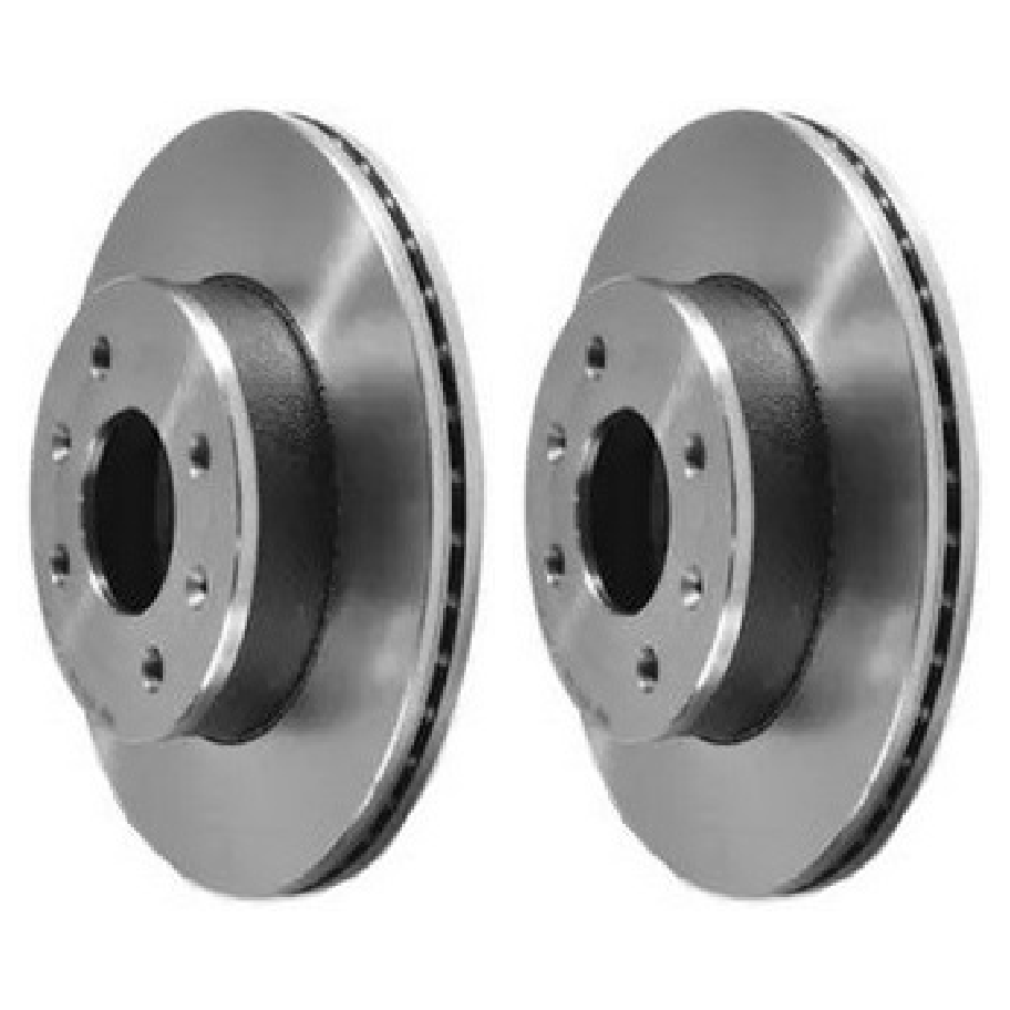 Par Disco de Freio Dianteiro Ventilado - MDS - D43B - (1)