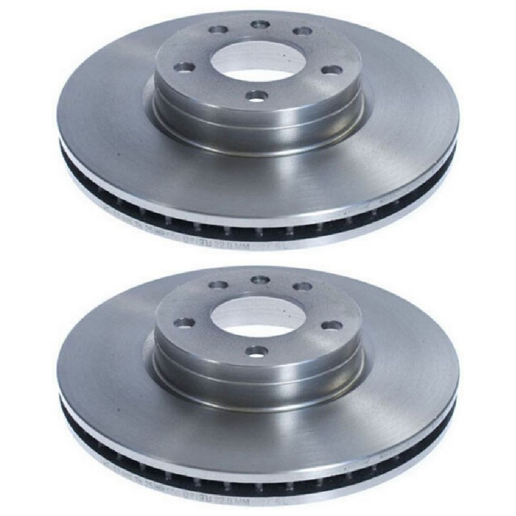 Par Disco de Freio Dianteiro Ventilado - MDS - D47 - (1)