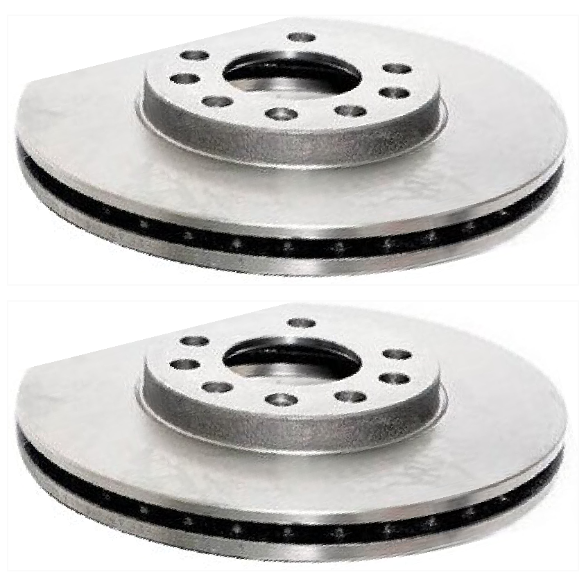 Par Disco de Freio Dianteiro Ventilado - MDS - D49 - (1)