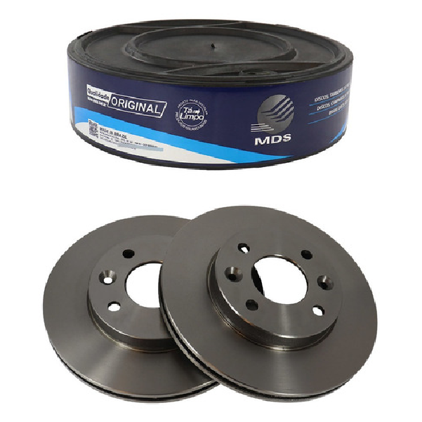 Disco de Freio Dianteiro Ventilado - MDS - D572 - (2)