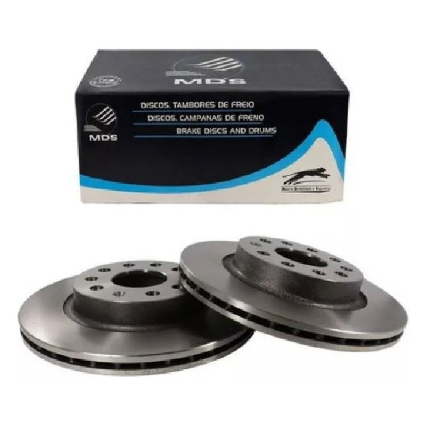 Disco de Freio Dianteiro Ventilado - MDS - D653B - (1)