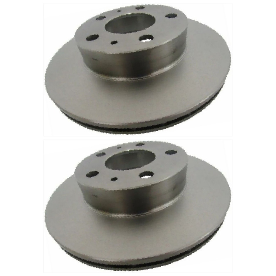 Par Disco de Freio Dianteiro Ventilado - MDS - D680A - (1)