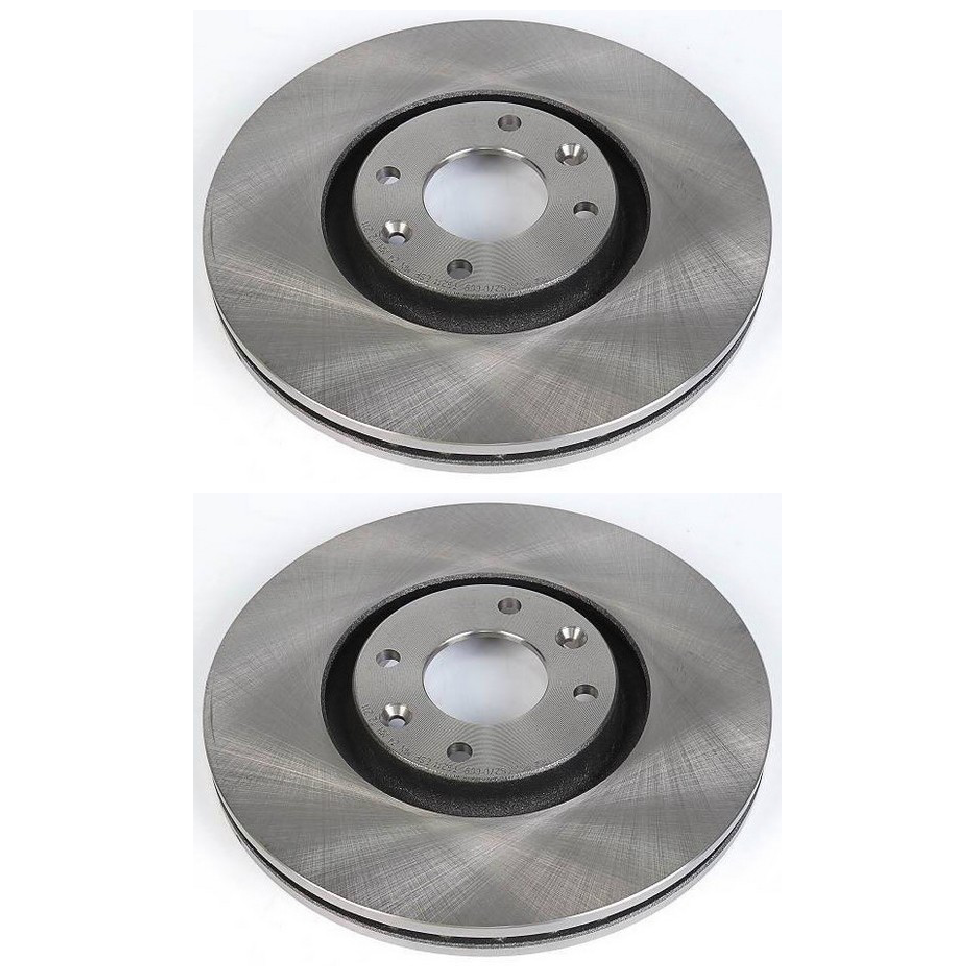 Par Disco de Freio Dianteiro Ventilado - MDS - D695F - (1)