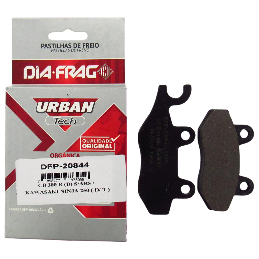 Pastilha de Freio Dianteira - DIA-FRAG - DFP-20844 - (1)