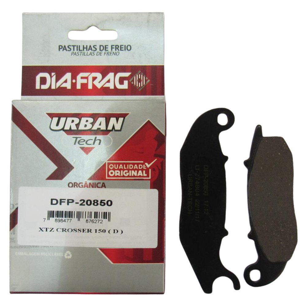 Pastilha de Freio Dianteira - DIA-FRAG - DFP-20850 - (1)