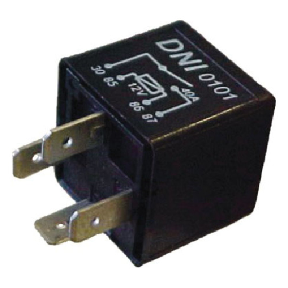 Relê Auxiliar 12V Plástico 40 Ah - DNI - 0101 - (1)