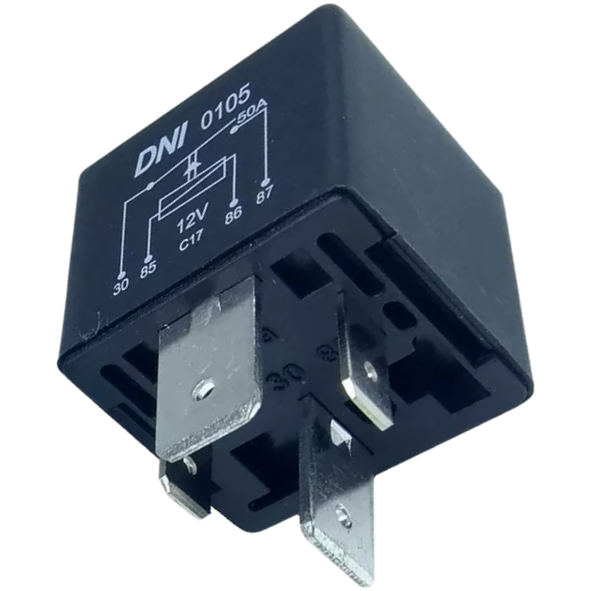 Relé Auxiliar Injeção Eletrônica 50A 12V - DNI - 0105 - (4)