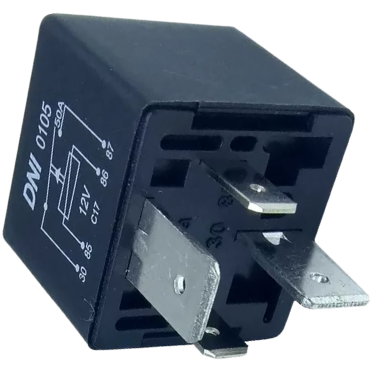 Relé Auxiliar Injeção Eletrônica 50A 12V - DNI - 0105 - (5)