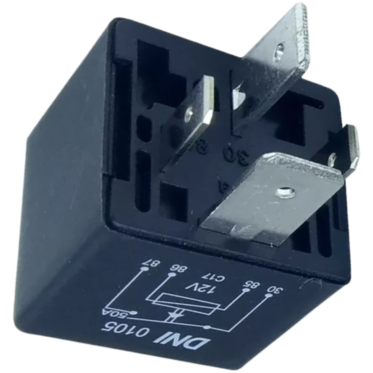 Relé Auxiliar Injeção Eletrônica 50A 12V - DNI - 0105 - (6)